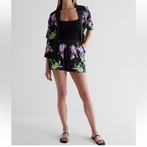 Express Floral Shorts